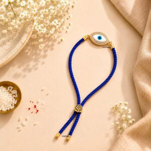 Protective Blue Evil Eye Bracelet Rakhi