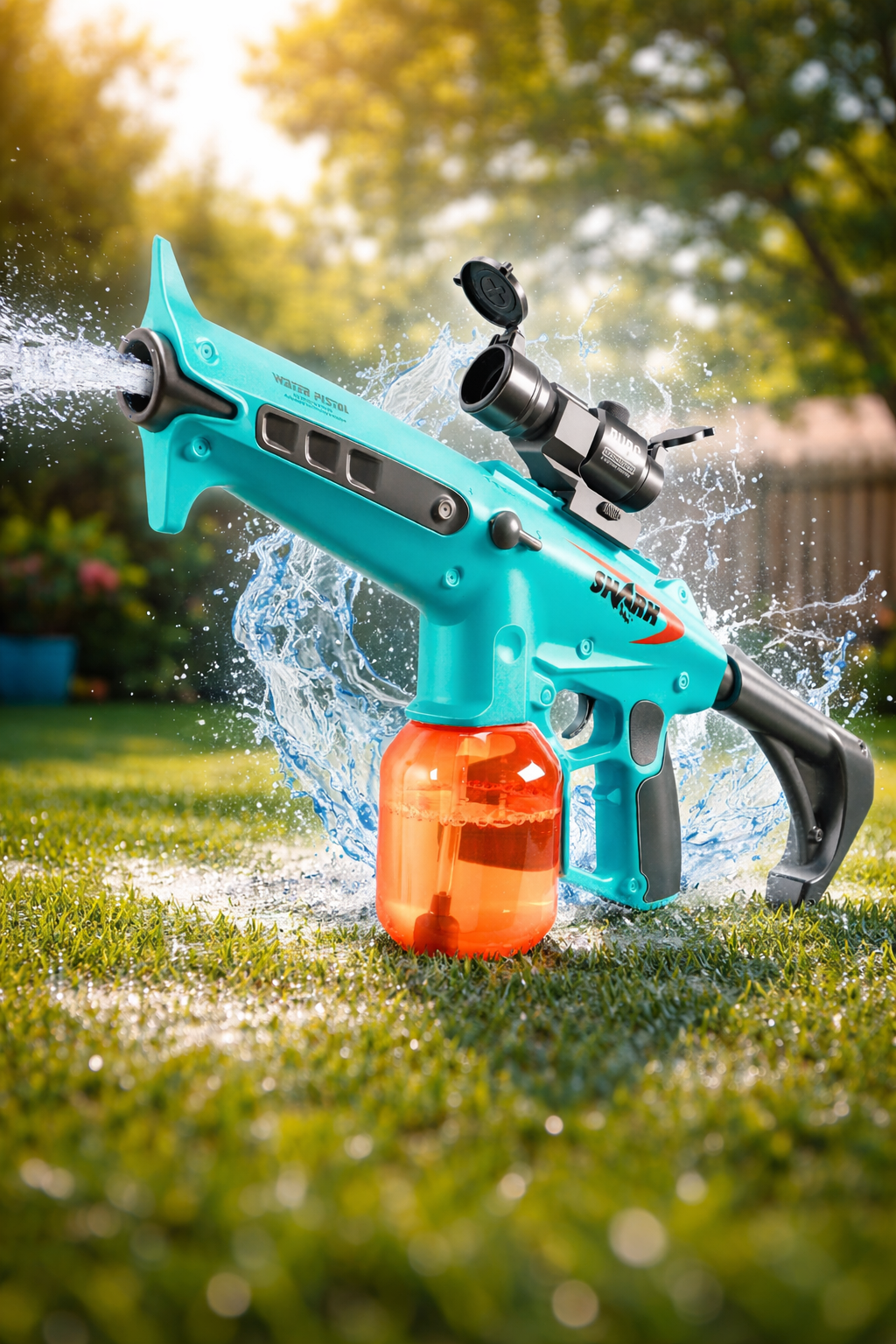 Multi-Shot Powerful Water Blaster Electric Gun