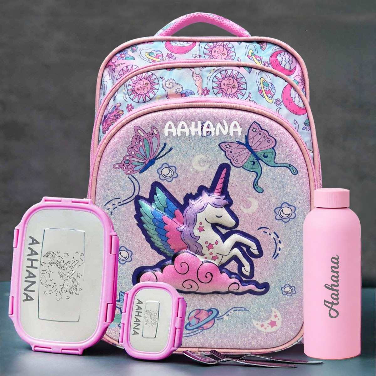 Personalized Shimmer Unicorn Bag