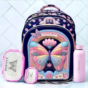 Personalized 3D Butterfly Bag Set