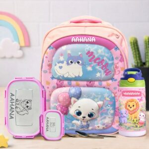 Baby Cat Bag For Kids With Name
