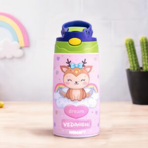 Customized Cute Cat Water Bottle