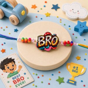 Cute Magnetic Rakhi For Kids
