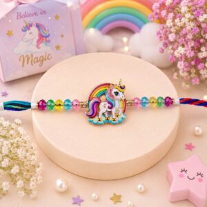 Unicorn Magnetic Rakhi For Kids