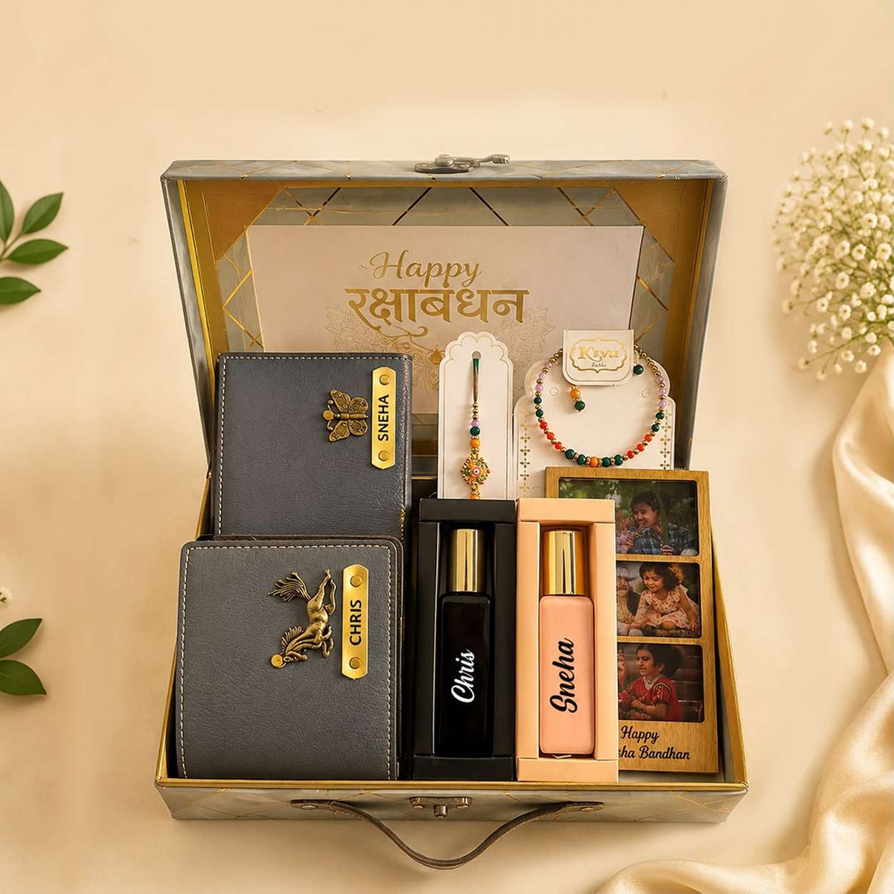 Bhai Bhabhi Special Wallet & Perfume Combo