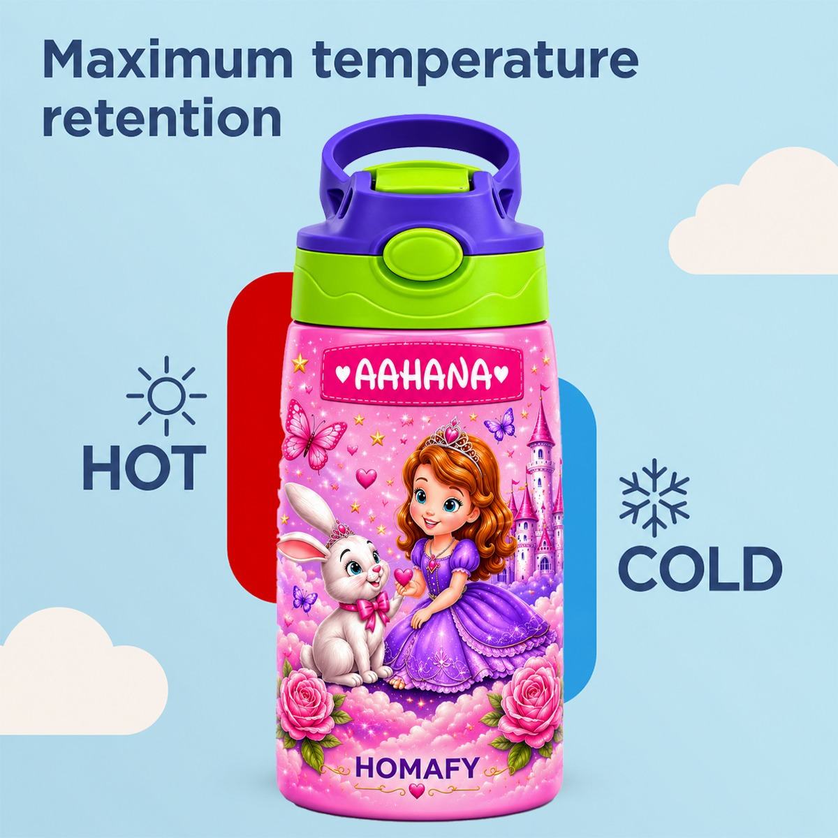 Personalised Princess Sipper For Girls - Image 2