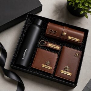 Personalized Gentleman Leather Combo