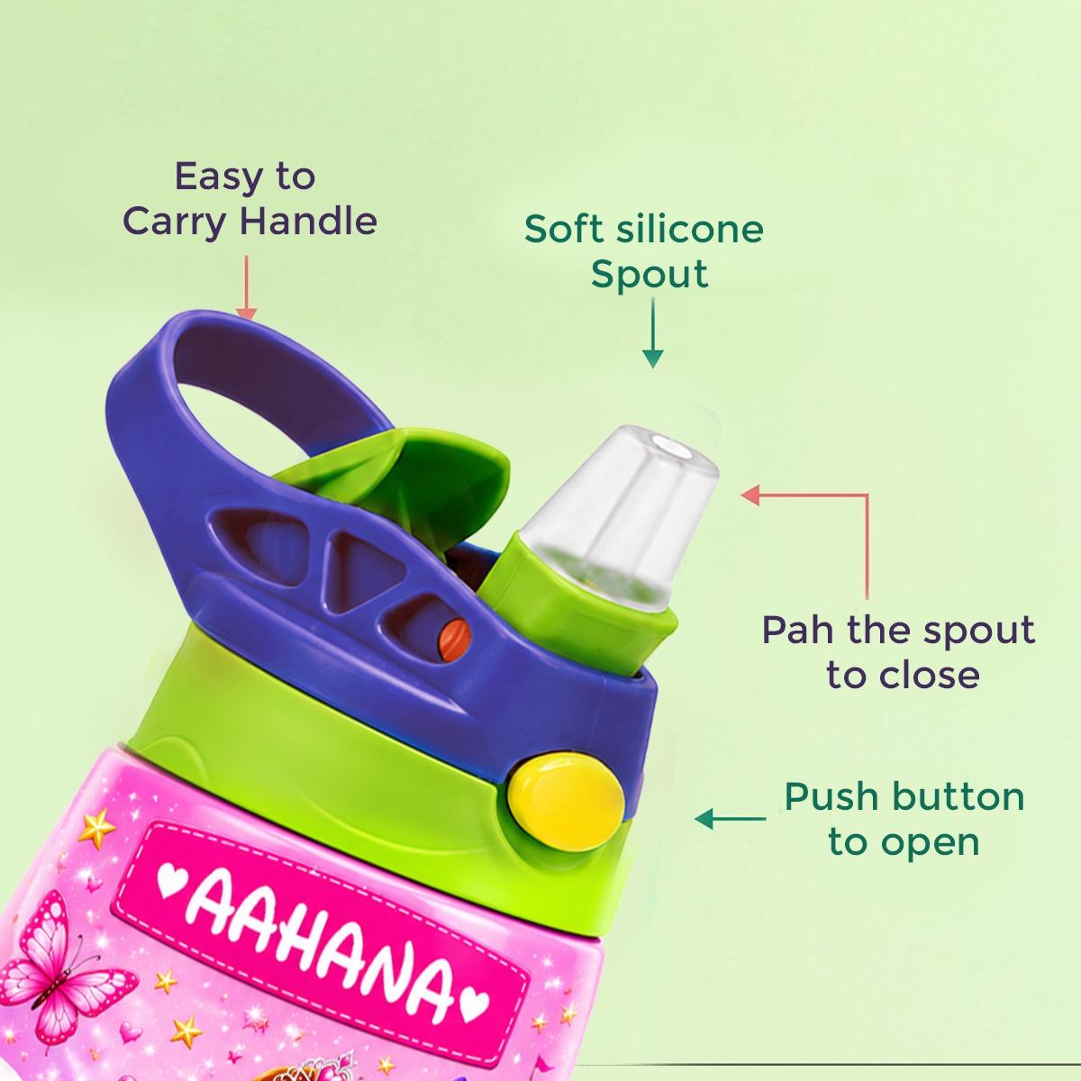 Personalised Princess Sipper For Girls - Image 3