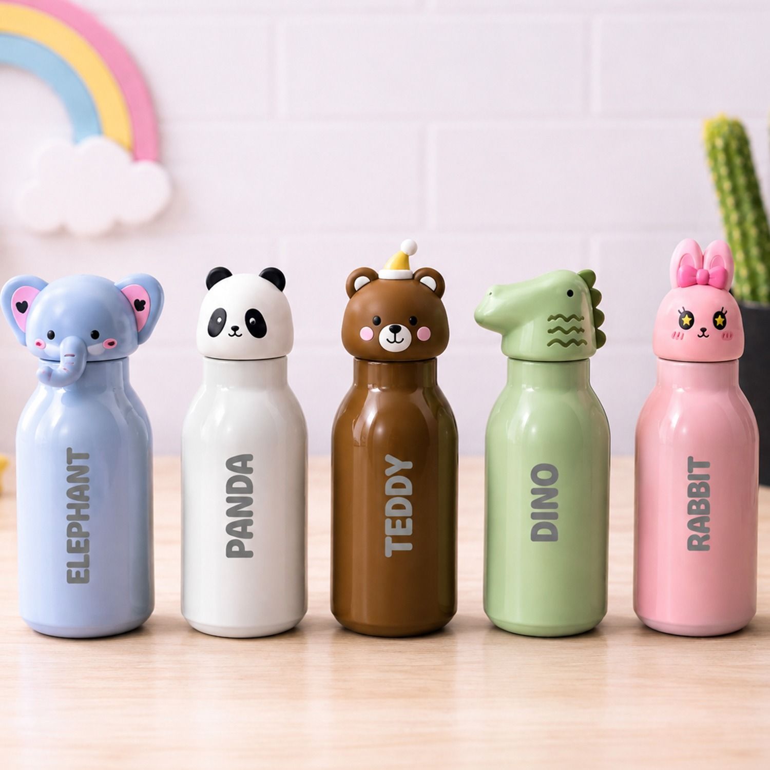 Customized Cute Animal Kids Flask