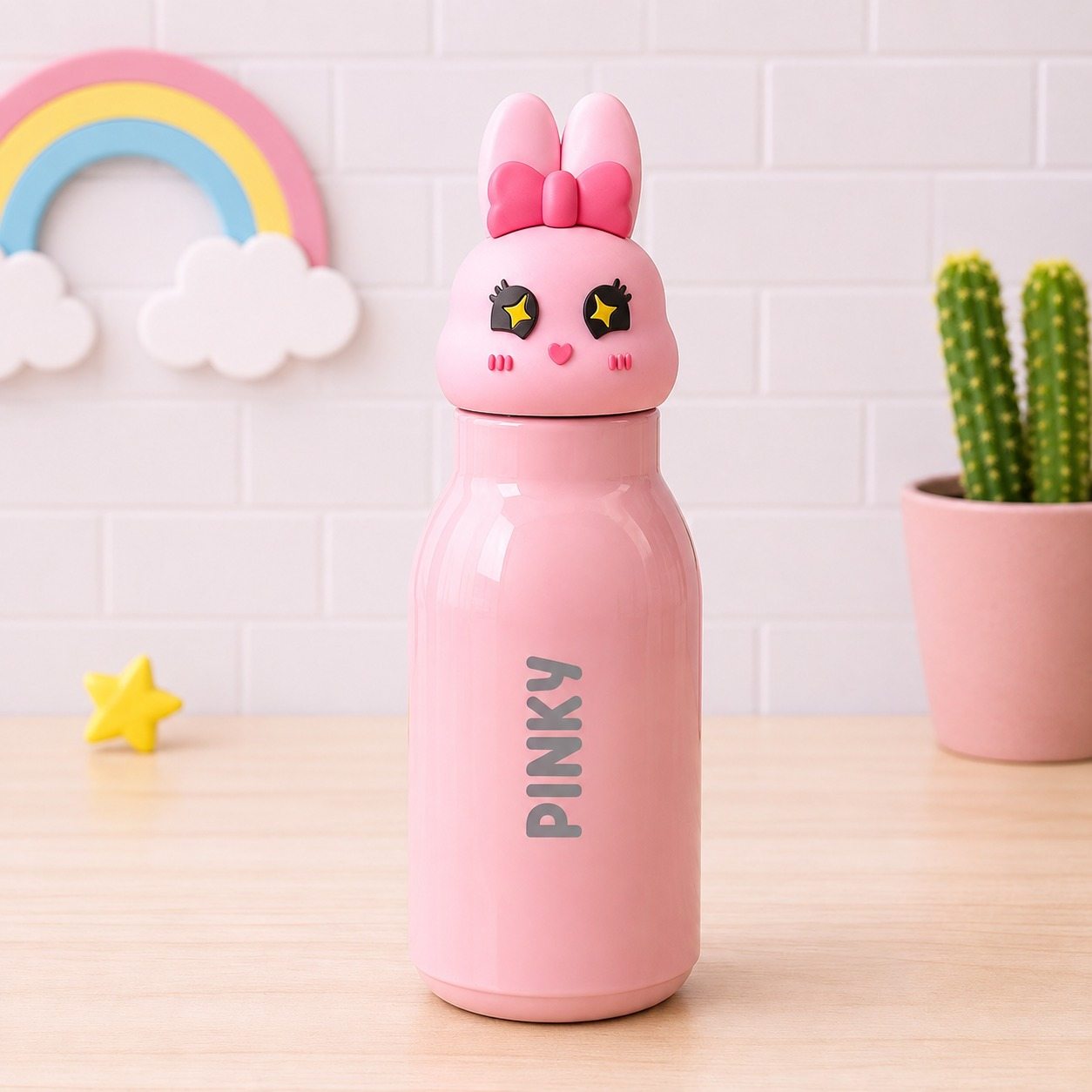 Customized Cute Animal Kids Flask - Image 5